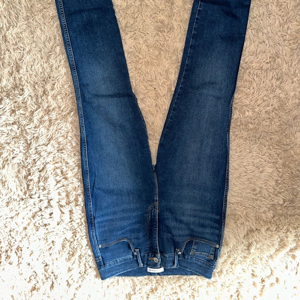 Good American full length skinny jeans never worn